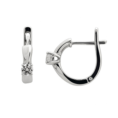 Серьги с бриллиантами 922470Б