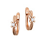 серьги с бриллиантами 912215б Дива