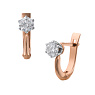 серьги с бриллиантами 912050б Дива